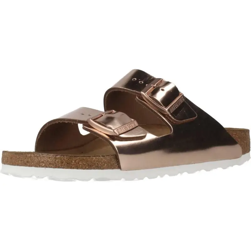 Ciabatta Donna ARIZONA BS Metallizzato | Birkenstock Marrone fumé
