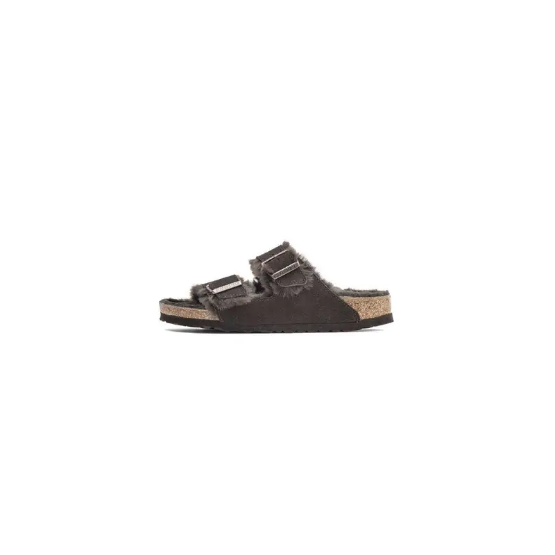 Ciabatta Donna ARIZONA SHEARLING Marrone | Birkenstock
