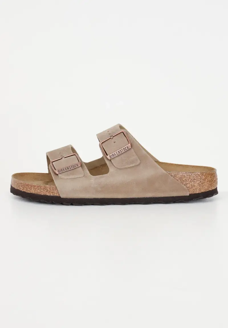 Birkenstock Ciabatte Arizona beige per uomo e donna
