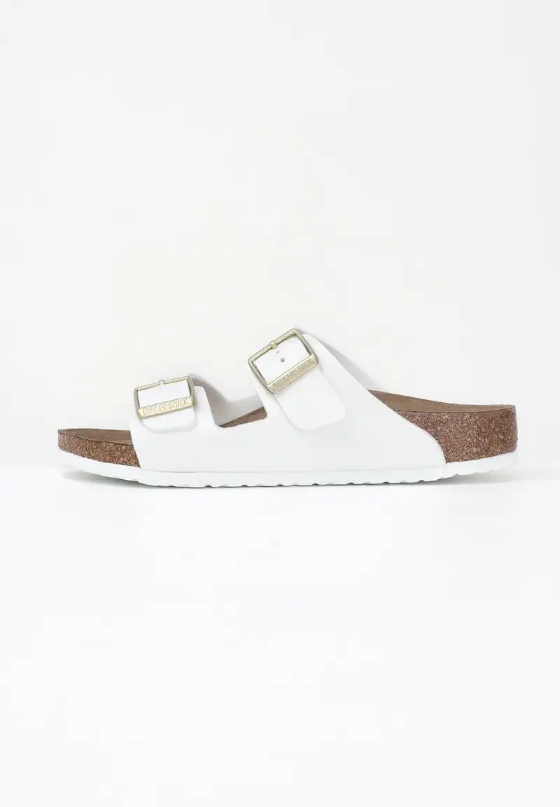 BIRKENSTOCK Ciabatte Arizona bianche per bambino e bambina