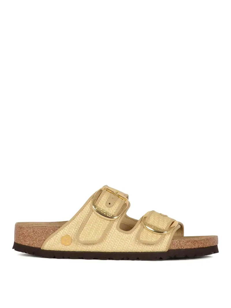 Ciabatte Arizona Big Buckle Beige