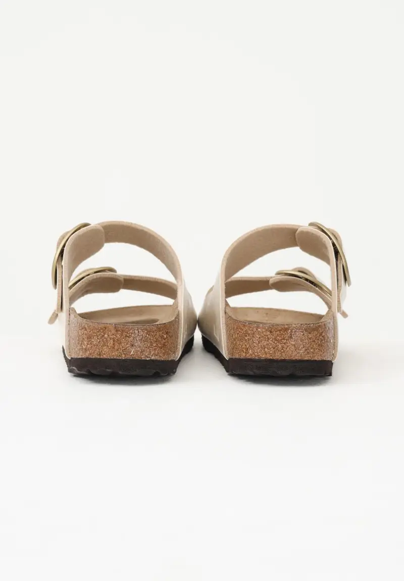 Ciabatte Arizona Big Buckle Birko-Flor bianco perla da donna miniatura 2