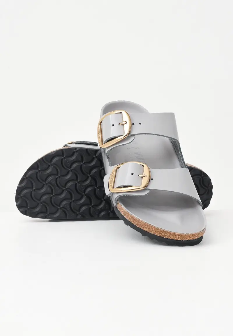 BIRKENSTOCK Ciabatte Arizona Big Buckle grigie da donna miniatura 3