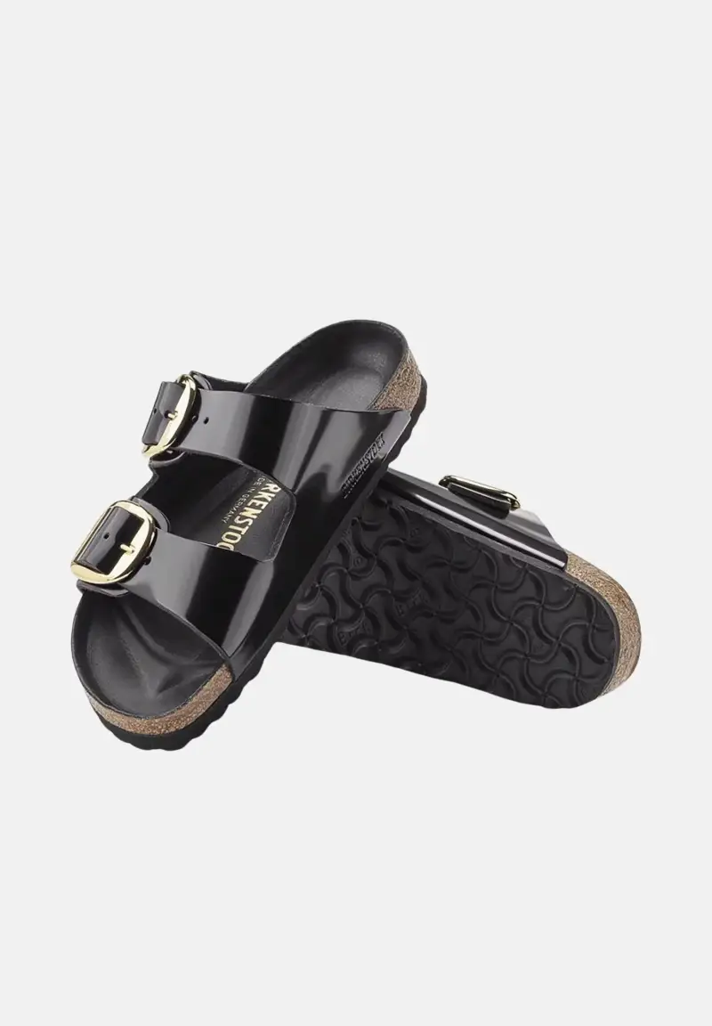 Birkenstock Sandali sportivi Big Buckle neri da donna miniatura 2
