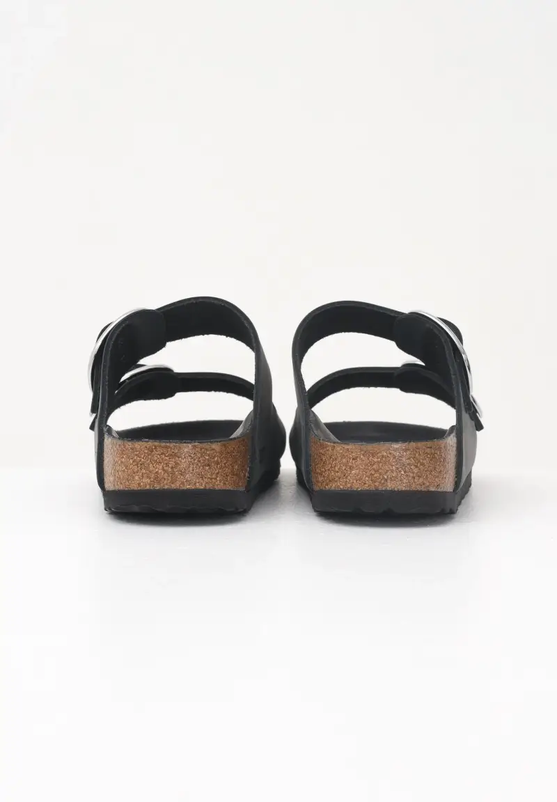 Birkenstock Ciabatte Arizona Big Buckle nere da donna miniatura 2