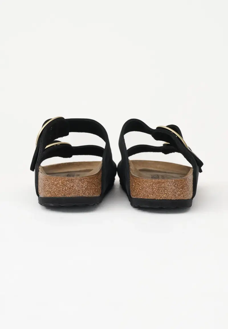 Ciabatte Arizona Big Buckle nere da donna miniatura 2