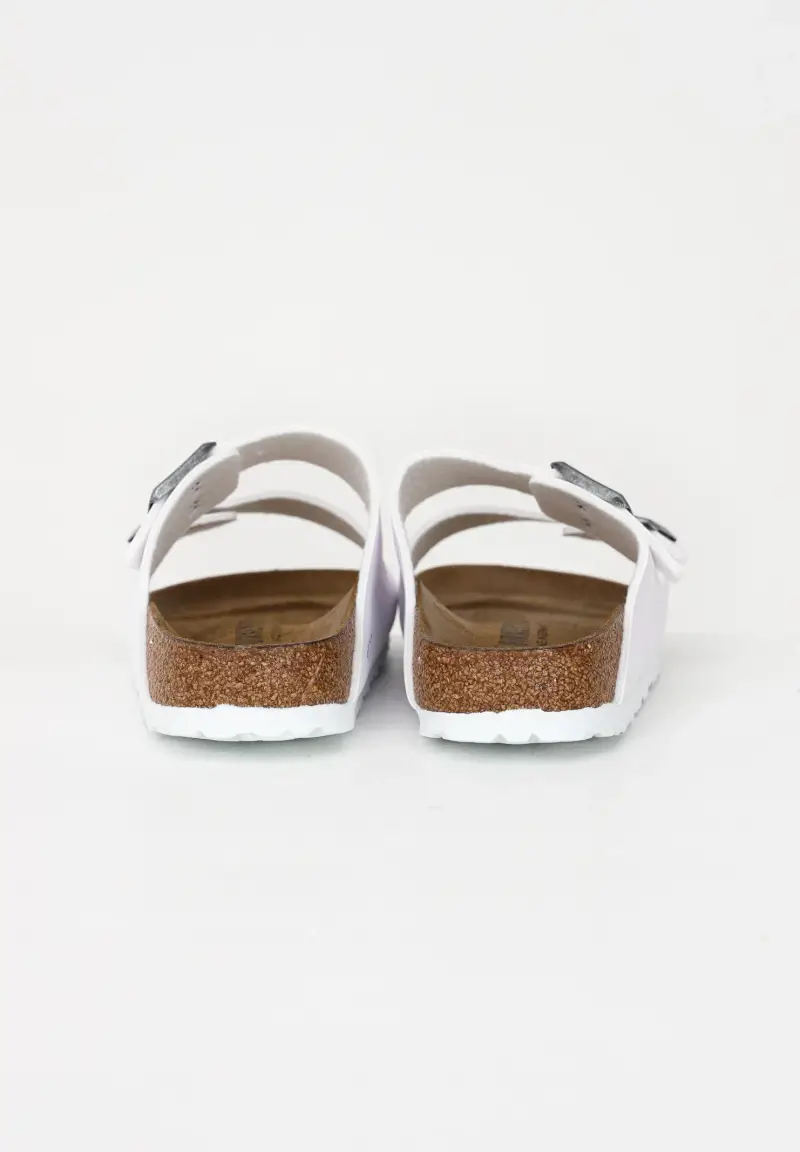 Birkenstock Ciabatte Arizona Birko-Flor bianche unisex miniatura 2