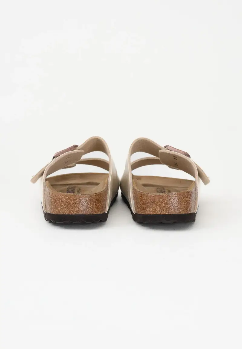 Ciabatte Arizona Birko-Flor bianco perla da donna miniatura 2