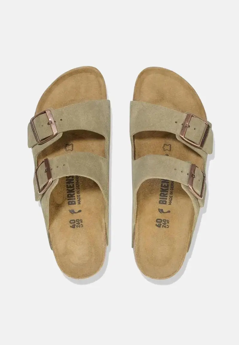 Ciabatte Arizona color taupe per uomo e donna miniatura 2