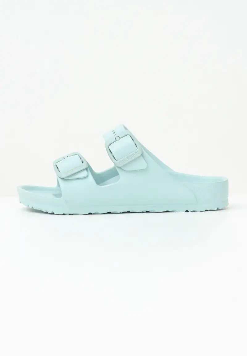 Birkenstock Sandali Arizona EVA verde acqua per bambino e bambina
