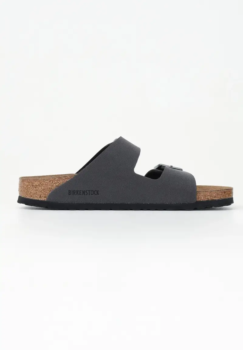 Birkenstock Ciabatte Arizona grigie da uomo miniatura 3