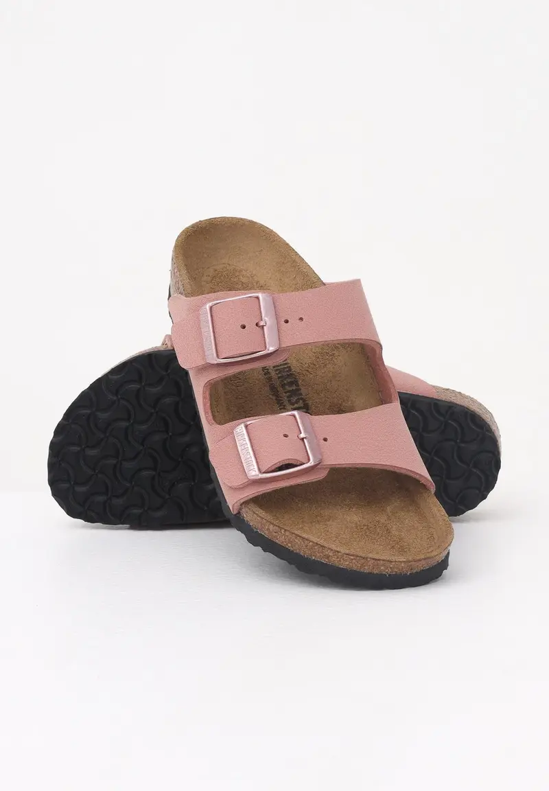 BIRKENSTOCK Ciabatte Arizona rosa da neonato miniatura 3