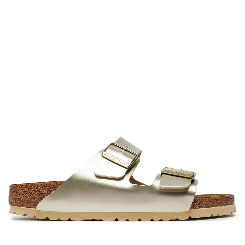 Ciabatte Birkenstock Arizona Birko-Flor 1014841 D Oro