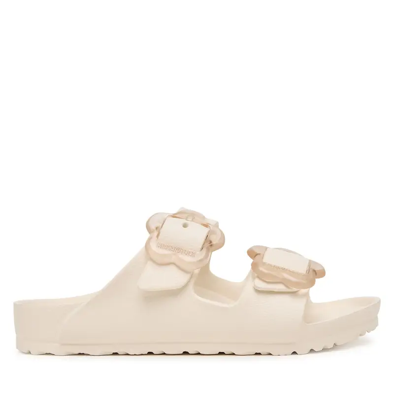Ciabatte Birkenstock Arizona Flower Buckle 1031291 Bianco