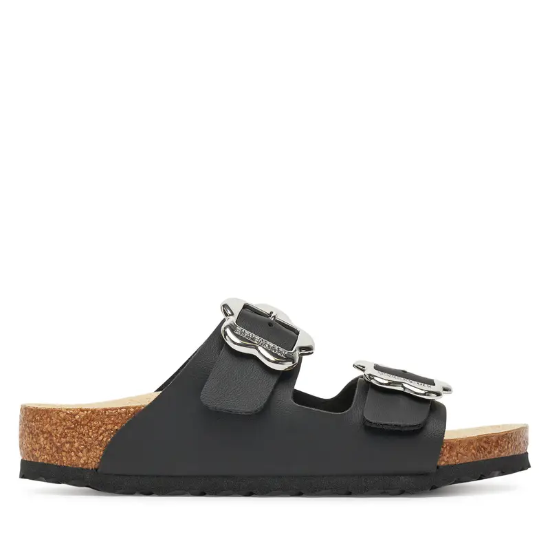 Ciabatte Birkenstock Arizona Flower Buckle Kids 1029844 S Nero