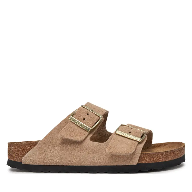 Ciabatte Birkenstock Arizona zamsz 1029260 Beige