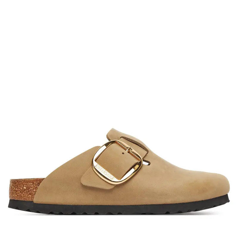 Ciabatte Birkenstock Boston Big Buckle Hex 1030425 Marrone