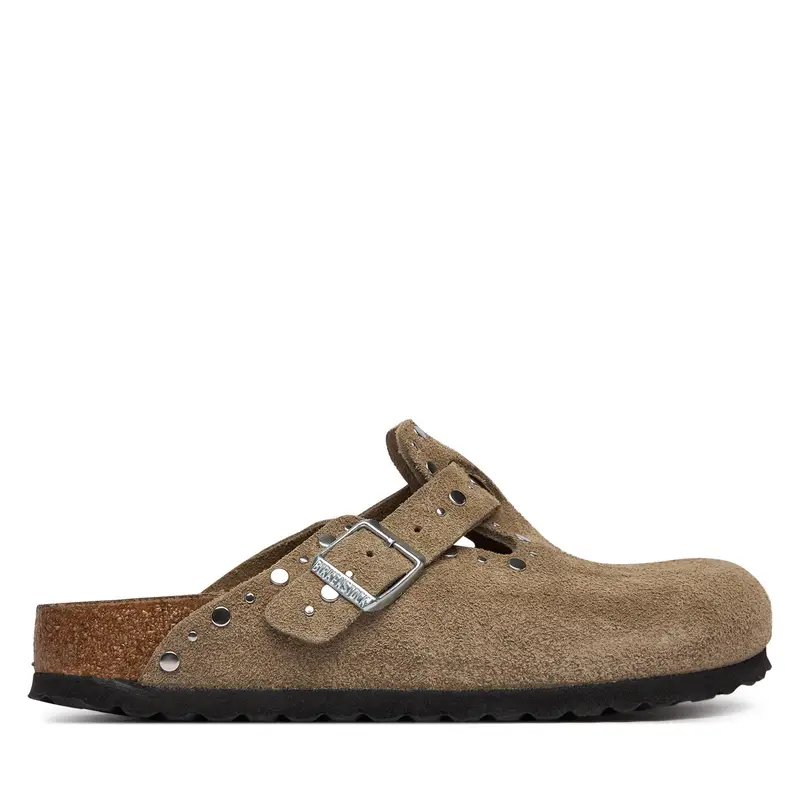 Ciabatte Birkenstock Boston Rivet 1030418 Beige