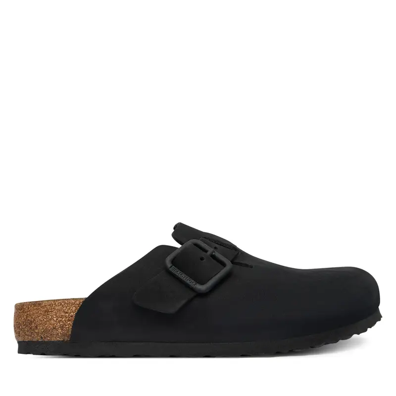 Birkenstock Ciabatte Boston Wire Buckle Nero Uomo