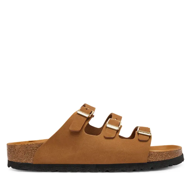 Ciabatte Birkenstock Florida Fresh Tonal Footbed 1031867 Marrone