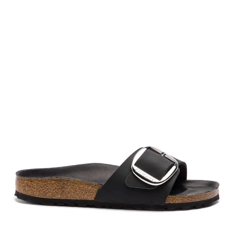 Ciabatte Birkenstock Madrid Big Buckle 1006523 Nero