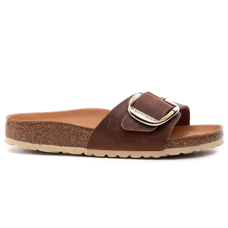 Ciabatte Birkenstock Madrid Big Buckle 1006525 Marrone