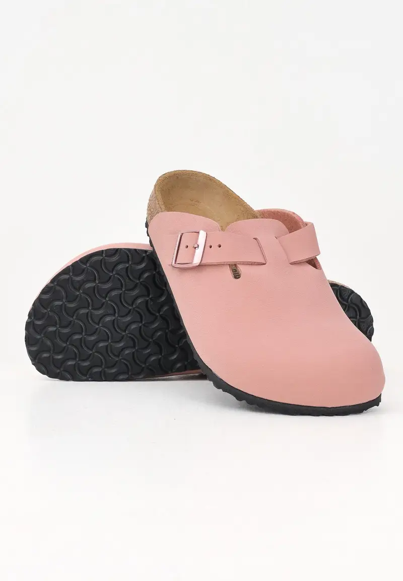 BIRKENSTOCK Ciabatte Boston rosa da bambina miniatura 3