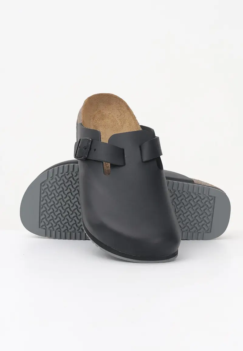 BIRKENSTOCK Ciabatte Boston Super grip nere per uomo e donna miniatura 3