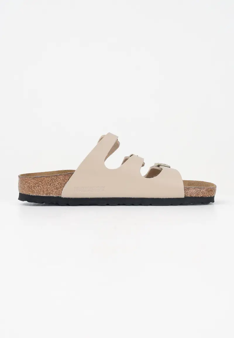BIRKENSTOCK Ciabatte Florida beige da donna miniatura 2