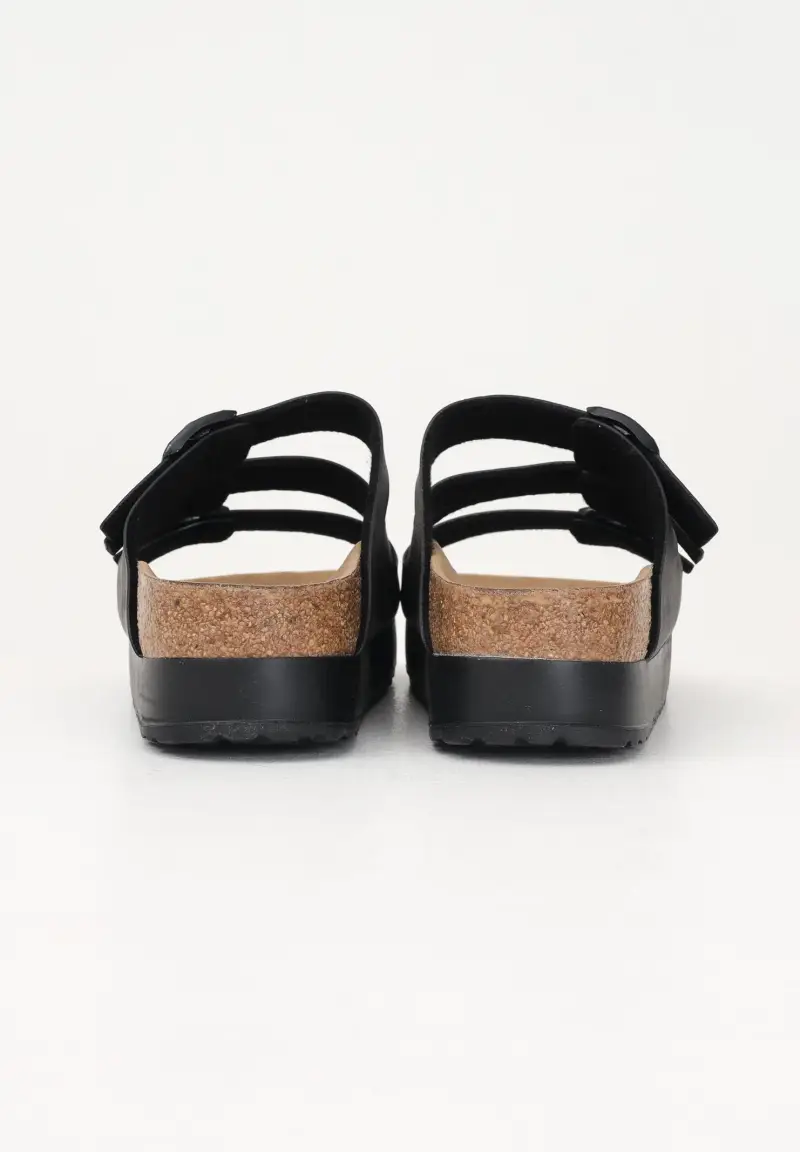 Birkenstock Sandali Florida Flex Platform neri da donna miniatura 2