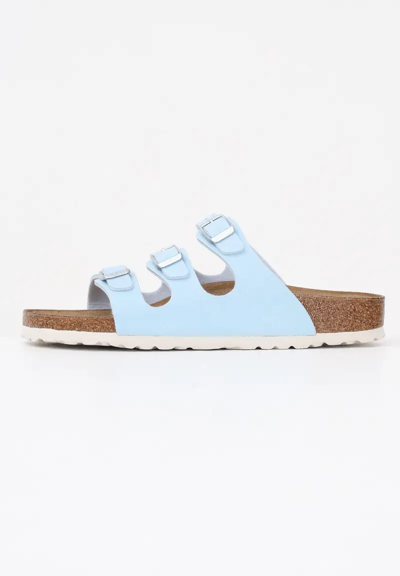 BIRKENSTOCK Ciabatte Florida Fresh azzurre da donna