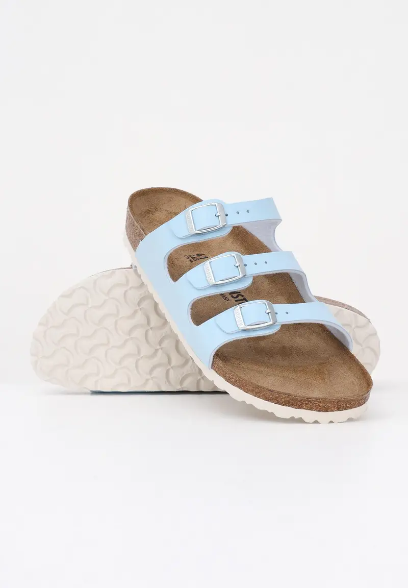 BIRKENSTOCK Ciabatte Florida Fresh azzurre da donna miniatura 3