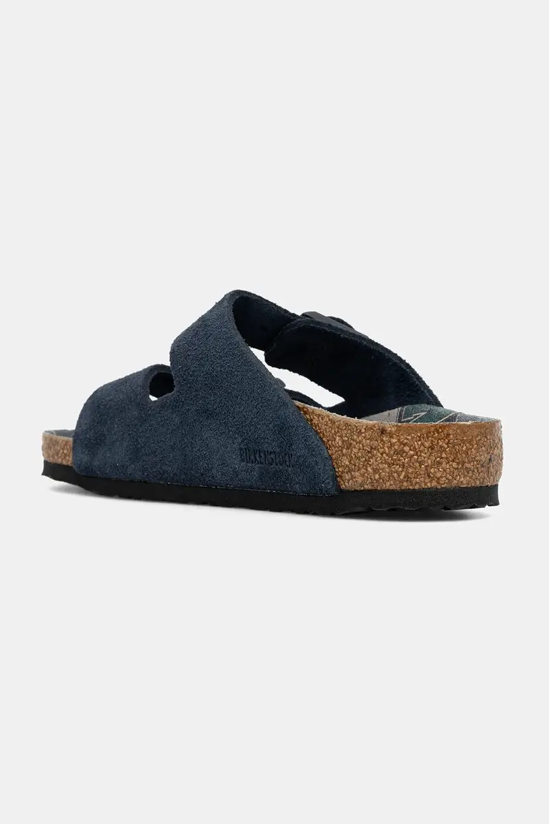 ciabatte in pelle scamosciata bambino/a Arizona colore blu navy 1030854 miniatura 3