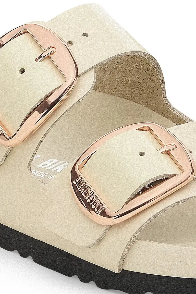 ciabatte slide Arizona Exq Big Buckle donna colore beige 1027850 miniatura 3