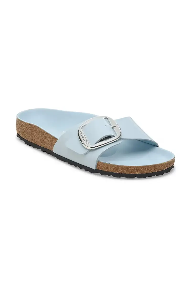 ciabatte slide Madrid Big Buckle donna colore blu 1030364 miniatura 2