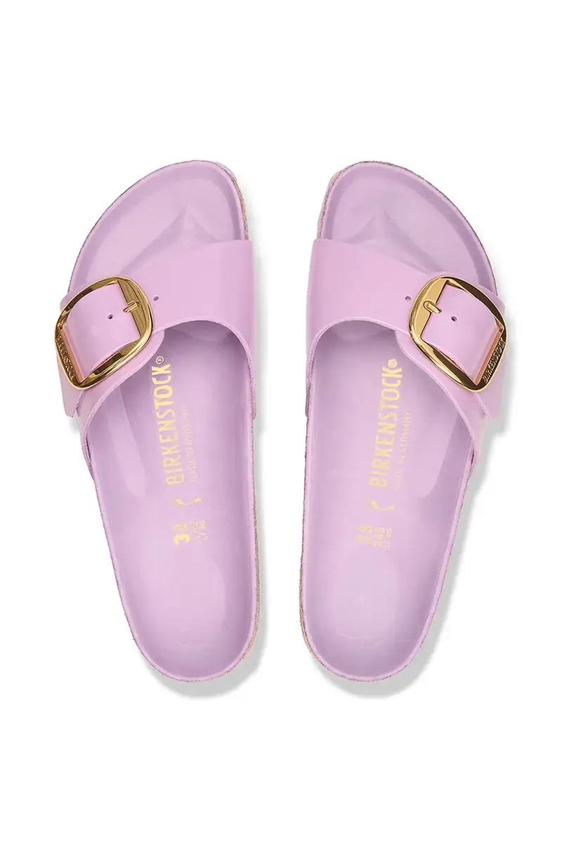 ciabatte slide Madrid Big Buckle donna colore violetto 1030366 miniatura 4