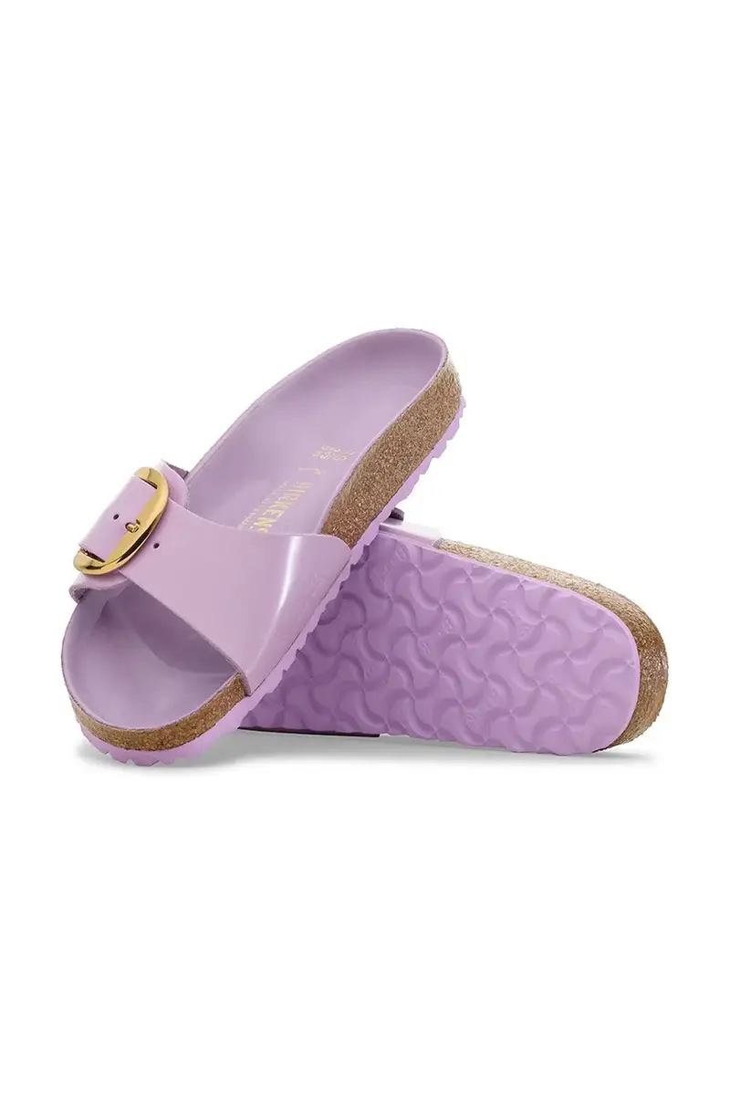ciabatte slide Madrid Big Buckle donna colore violetto 1030366 miniatura 5