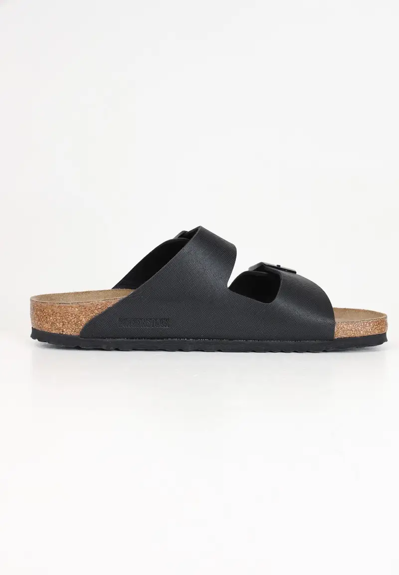 BIRKENSTOCK ciabatte uomo nere arizona bs sughero autunno inverno miniatura 2