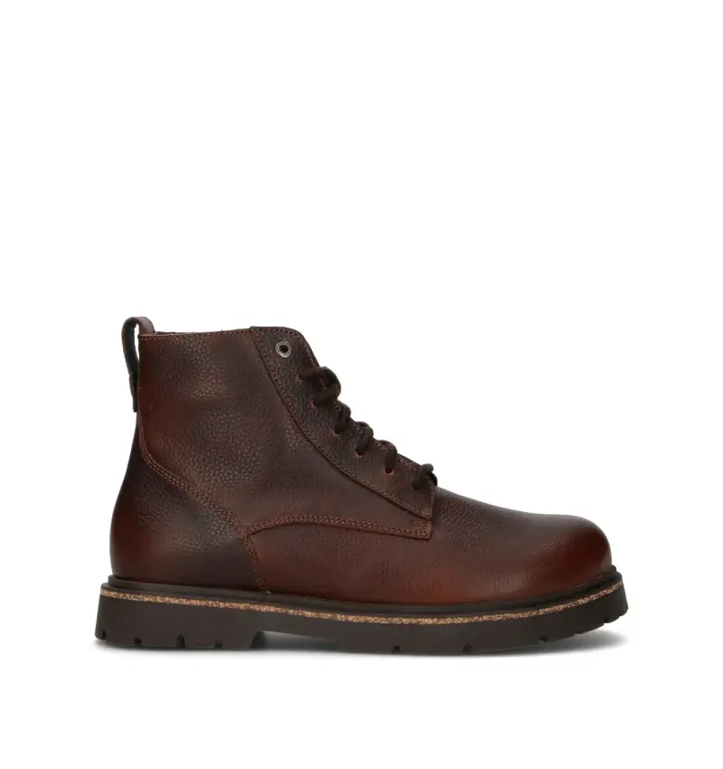 HIGHWOOD LACE MID Polacco uomo marrone in pelle Vario