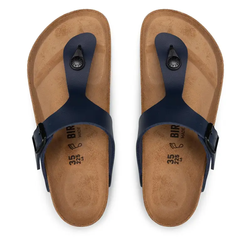Infradito Birkenstock Gizeh 0143621 Blu scuro