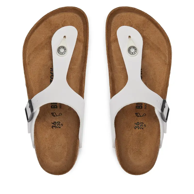 Infradito Birkenstock Gizeh 745531 Bianco