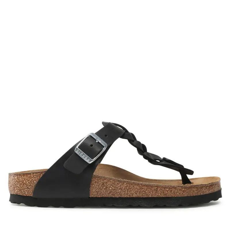 Infradito Birkenstock Gizeh Braided 1021360 Nero