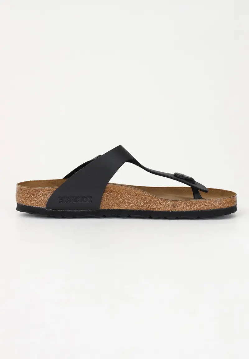 BIRKENSTOCK Infradito Gizeh nero per uomo e donna miniatura 2