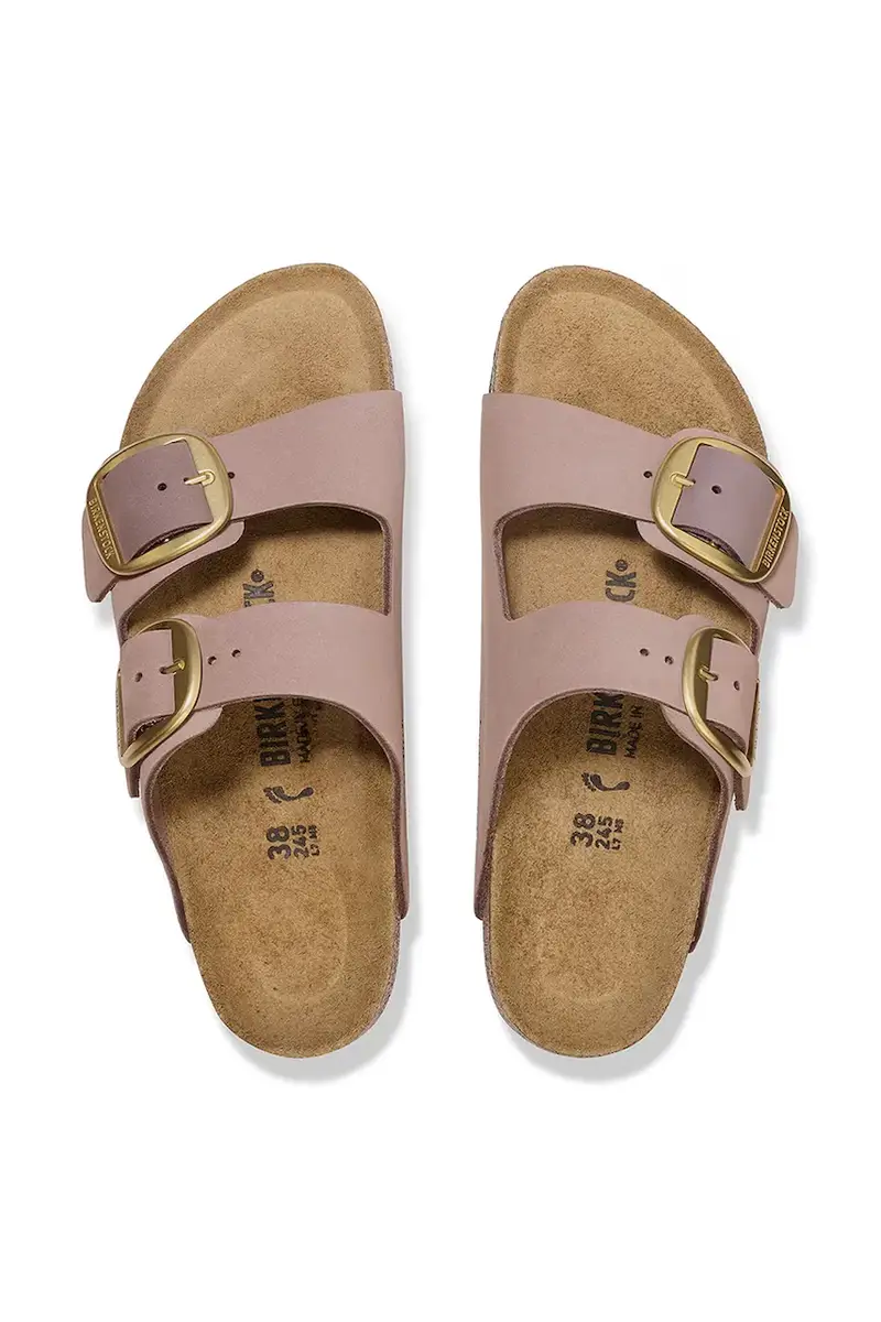 infradito in nubuck Arizona Big Buckle donna colore violetto 1030528 miniatura 4