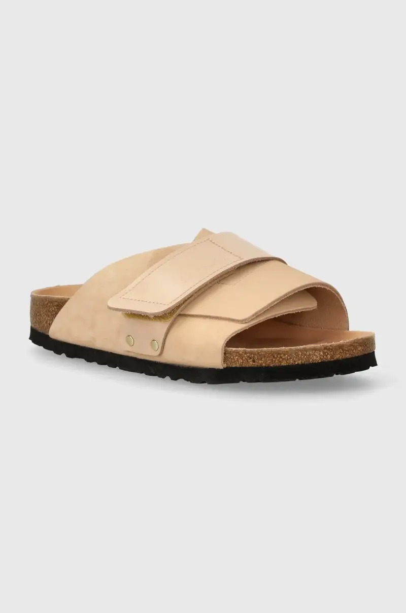 infradito in nubuck Kyoto colore beige 1026560