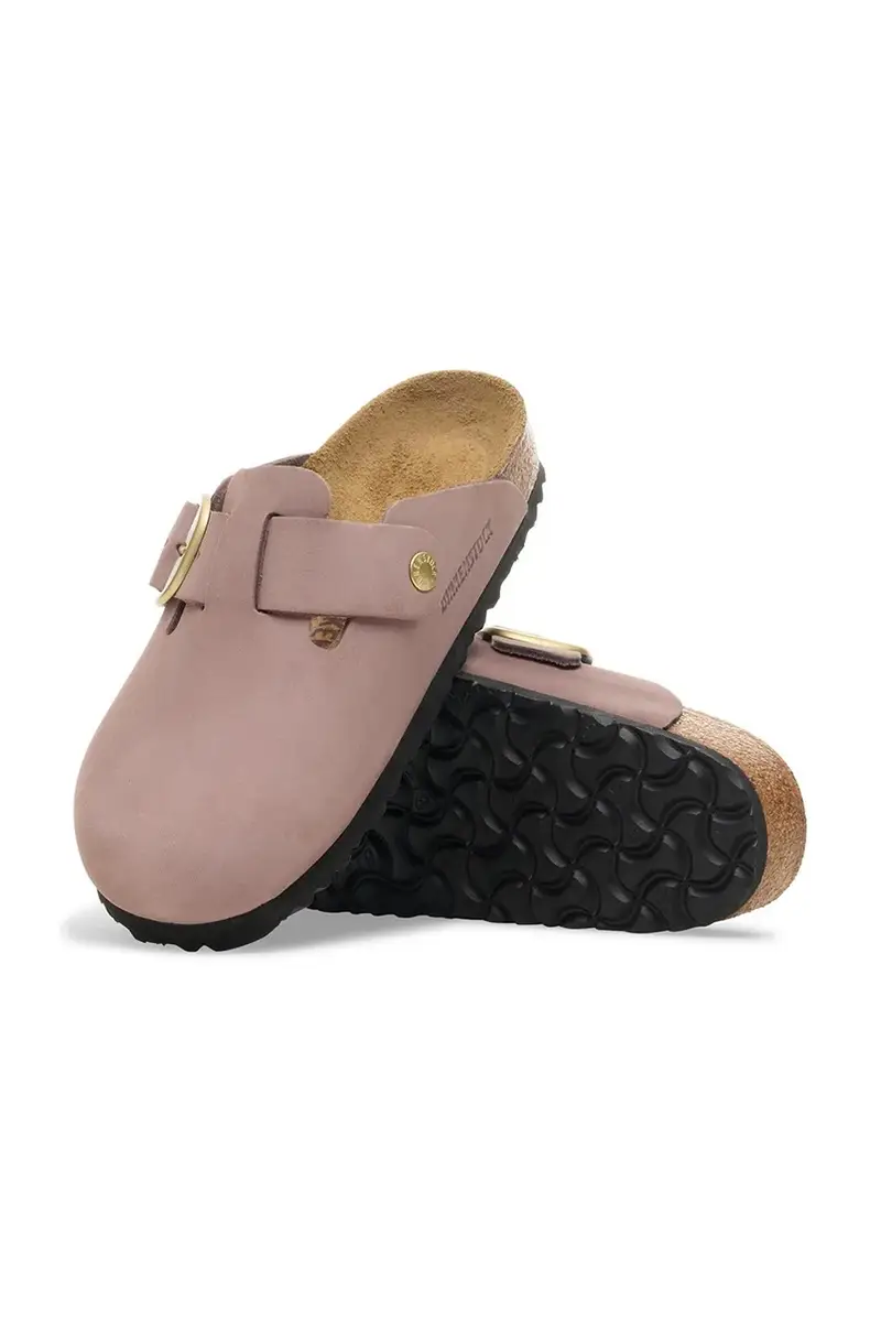 infradito in nubuck Madrid Big Buckle donna colore violetto 1030544 miniatura 5