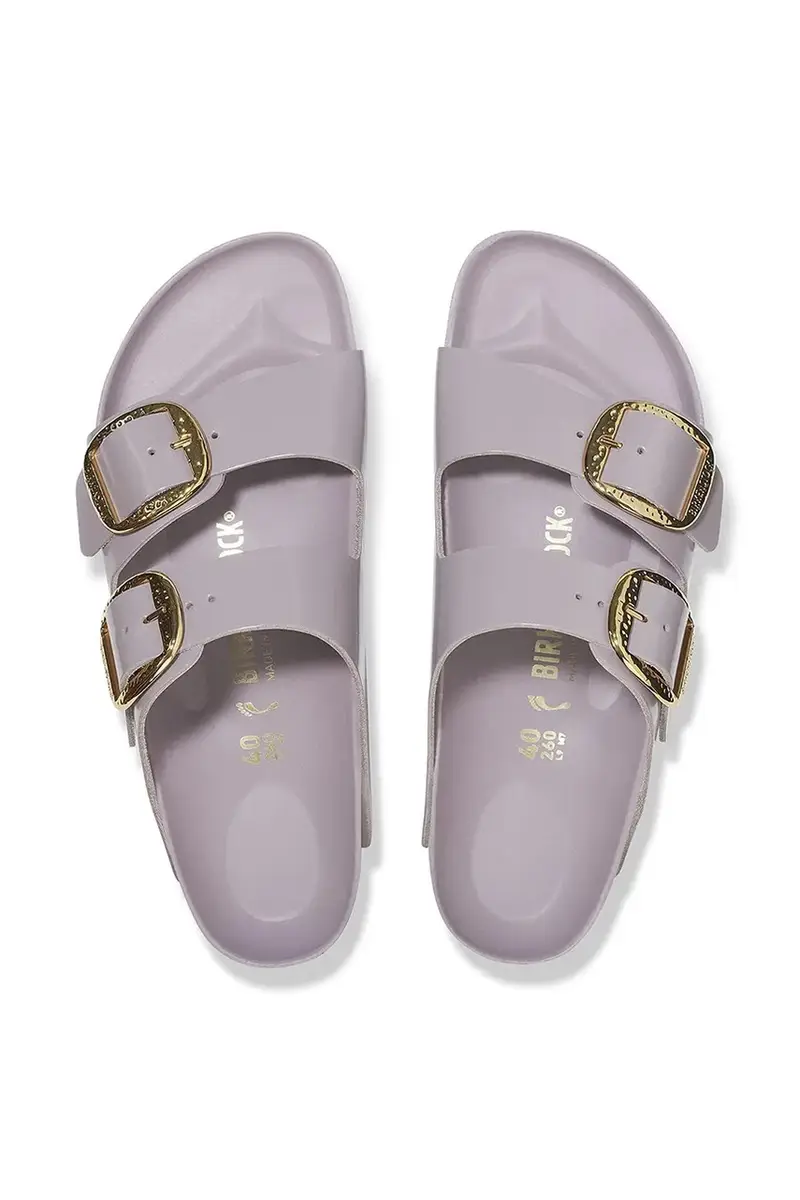 infradito in pelle Arizona Hammered Buckle donna colore violetto 1029762 miniatura 5