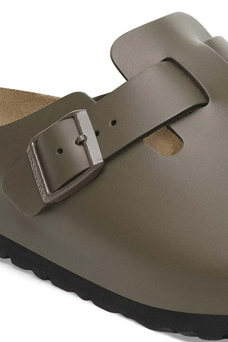 infradito in pelle Boston colore verde 1029079 miniatura 3