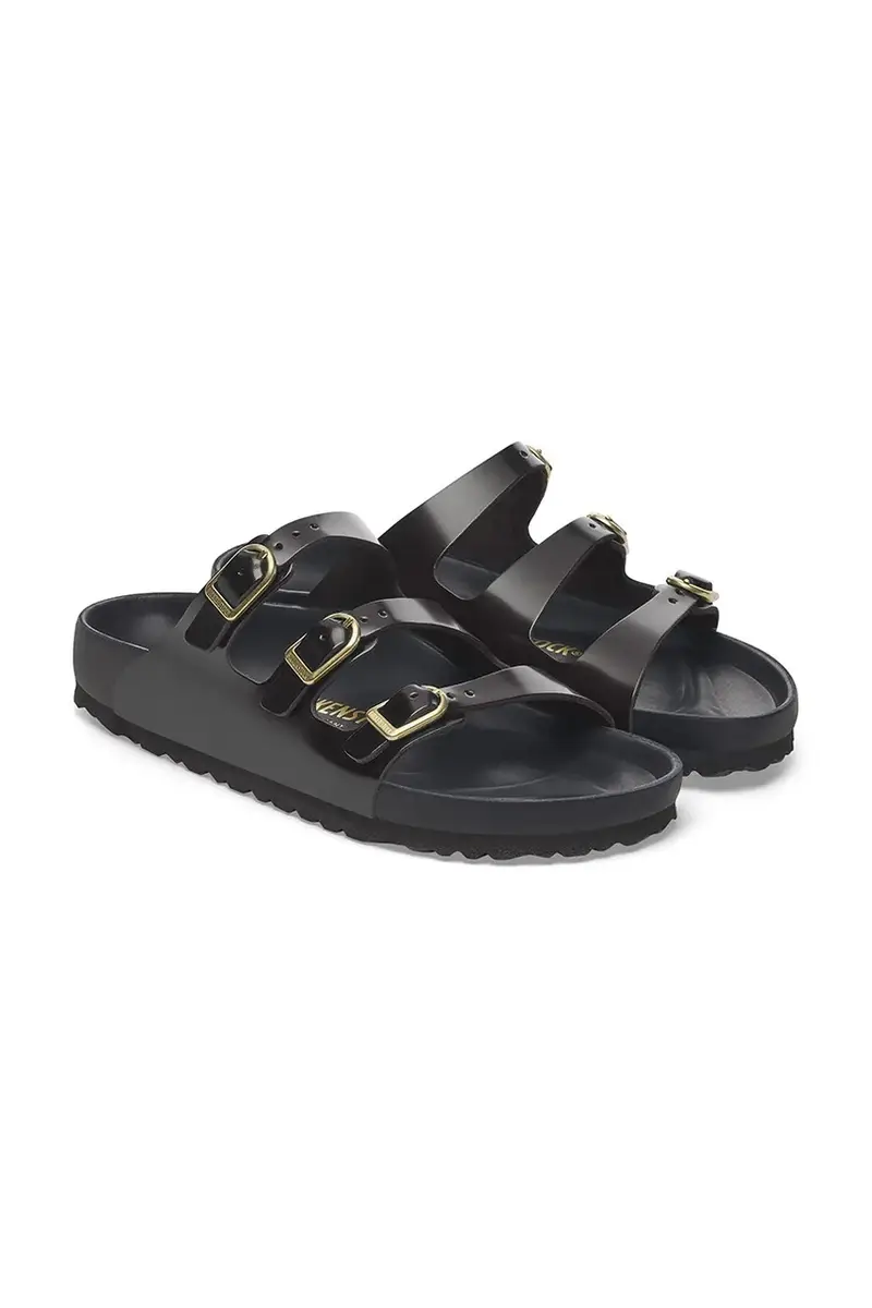 infradito in pelle Florida D-Buckle Exq donna colore nero 1029385 miniatura 4