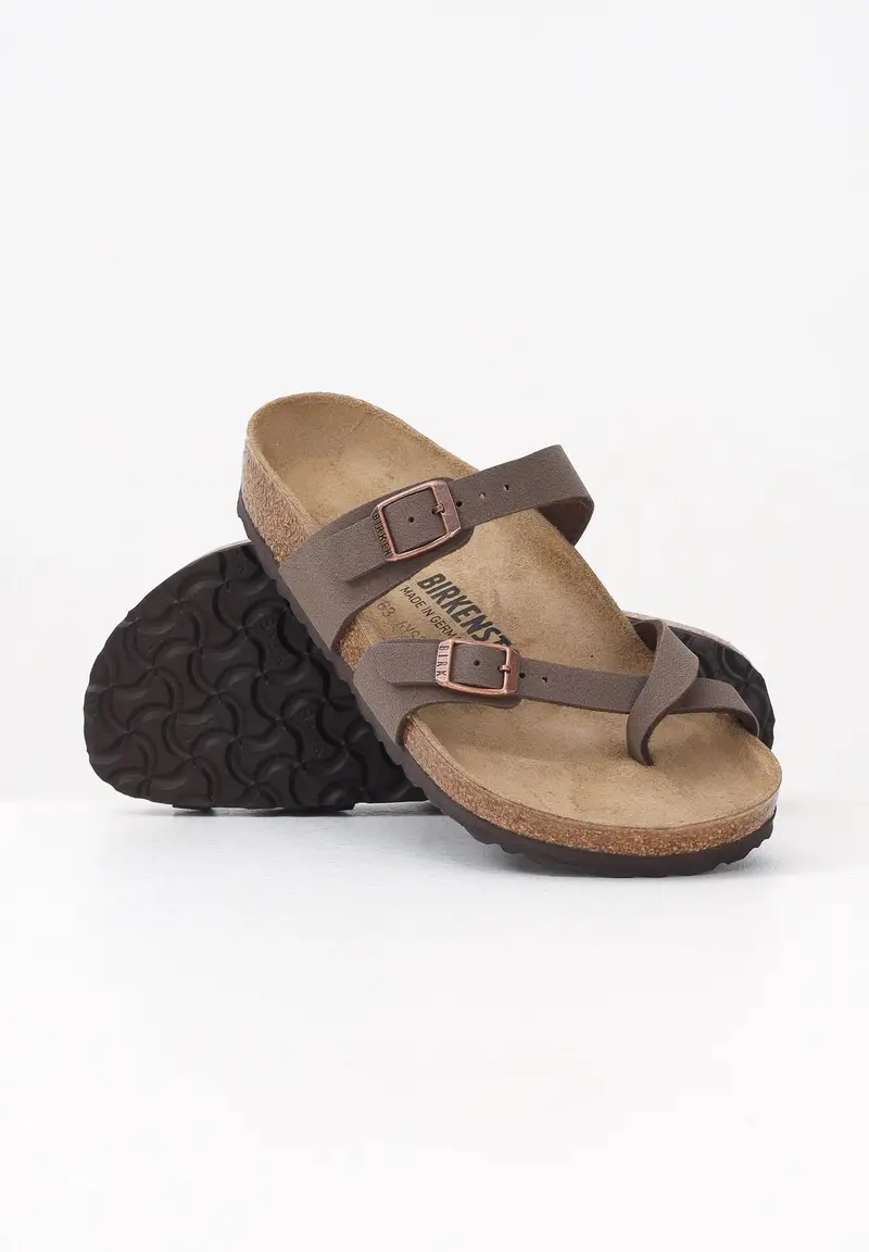 BIRKENSTOCK Infradito Mayari color mocca per uomo e donna miniatura 3